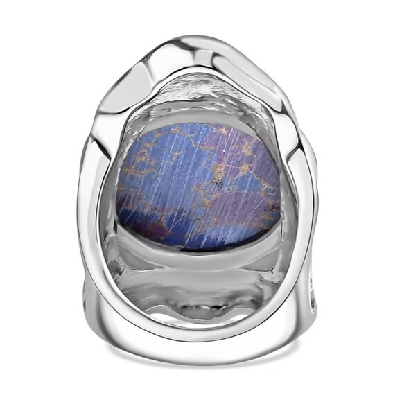 Mojave Purple Turquoise 18.20 ctw Solitaire Ring - Picture 4 of 4